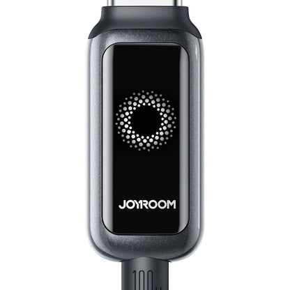 Datový a nabíjecí kabel USB-C - USB-C Joyroom S-A55 StarFlight Display, 100W, 1.2m, černý