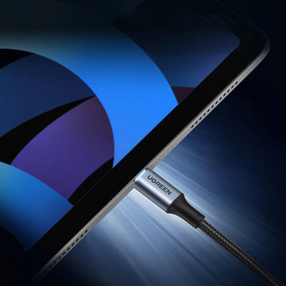 Datový a nabíjecí kabel USB-C - USB-C UGREEN US316, 100W, 0.5m, šedý