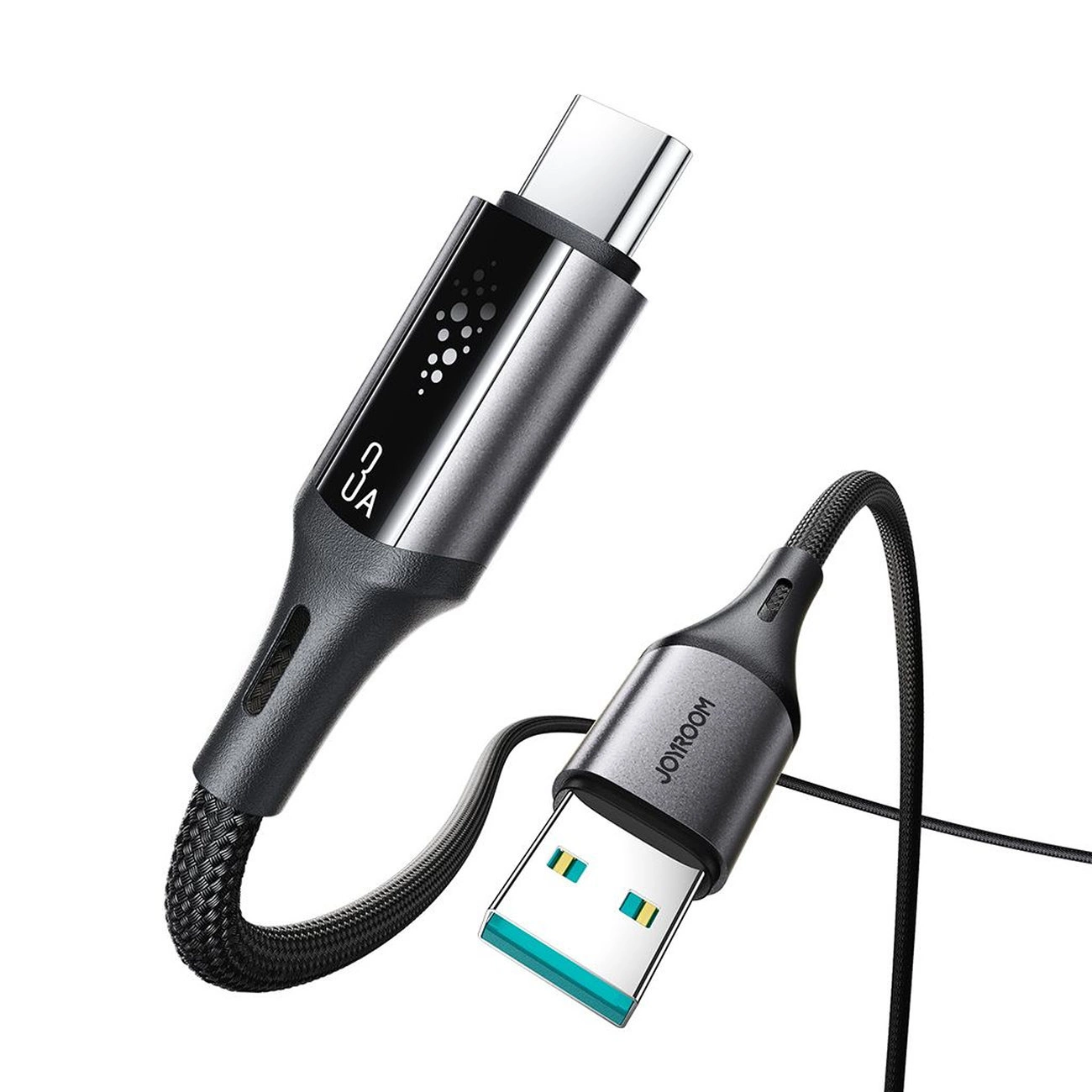 Datový a nabíjecí kabel USB-A - USB-C Joyroom S-A60 StarTalk, 18W, 1.2m, černý