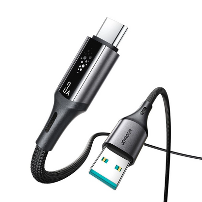 Datový a nabíjecí kabel USB-A - USB-C Joyroom S-A60 StarTalk, 18W, 1.2m, černý
