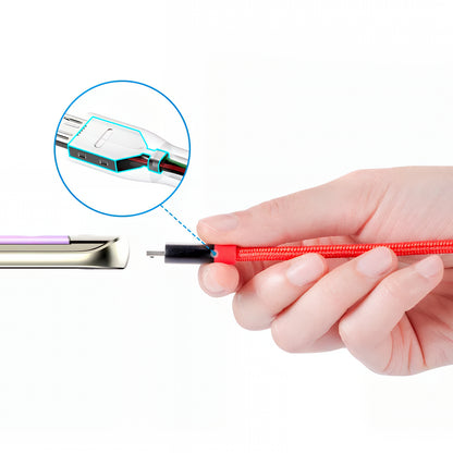 Datový a nabíjecí kabel USB-A - microUSB Anker PowerLine+, 18W, 0.91m, Červený A8142G91
