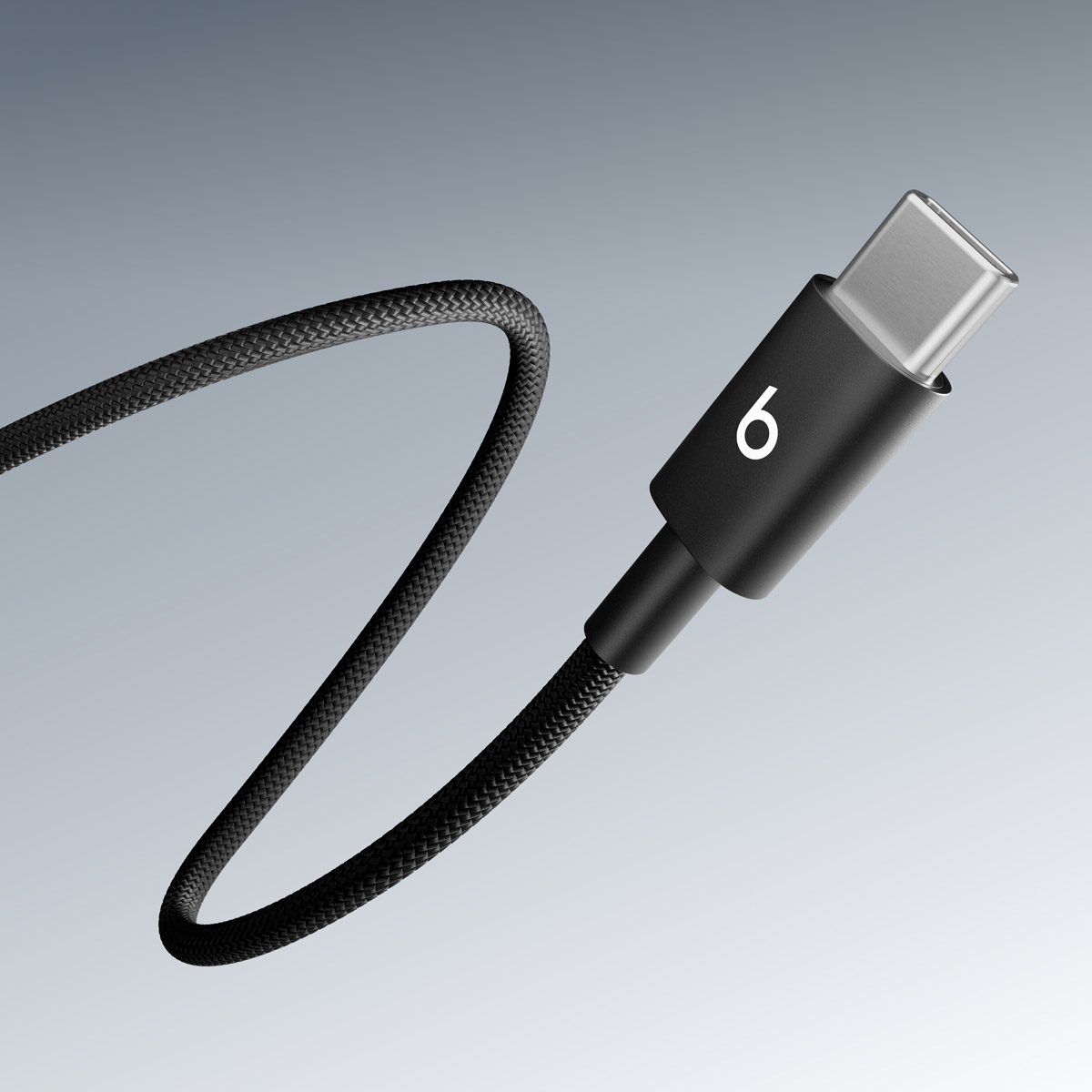 Datový a nabíjecí kabel USB-C - USB-C Beats, 1,5 m, černý MDGA4ZM/A