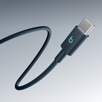 Datový a nabíjecí kabel USB-C - USB-C Beats, 1,5 m, modrý MDGE4ZM/A