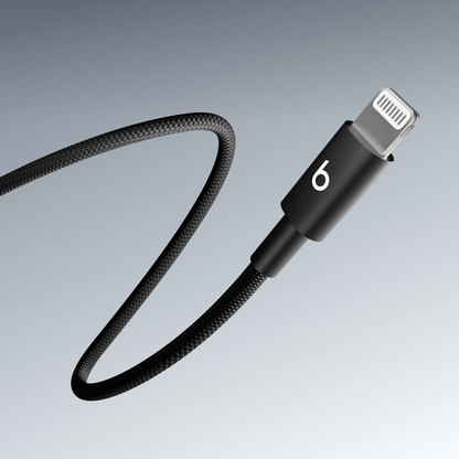 Datový a nabíjecí kabel USB-C - Lightning Beats, 1,5m, Černý MDGK4ZM/A