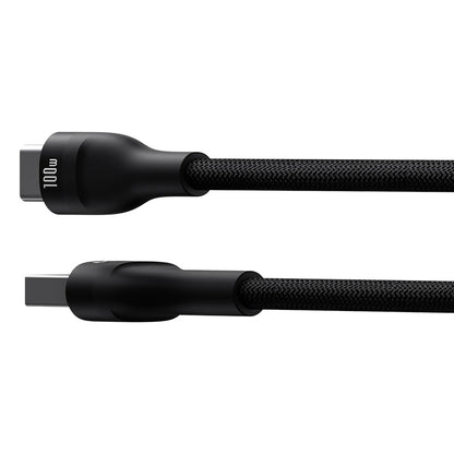 Datový a nabíjecí kabel USB-A - USB-C Baseus Flash Series II, 100W, 2m, černý P10311804111-01