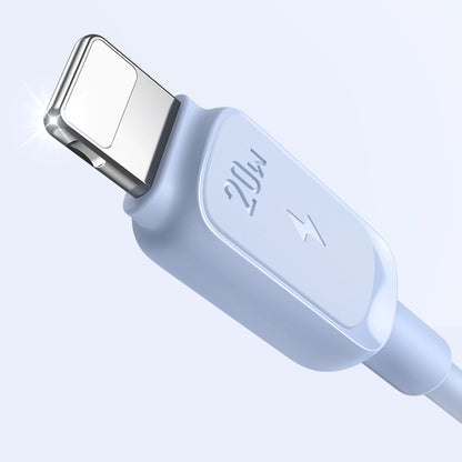 Datový a nabíjecí kabel USB-C - Lightning Joyroom S-A14, 20W, 1,2m, modrý