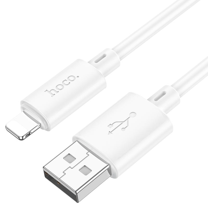 Datový a nabíjecí kabel USB-A - Lightning HOCO X88, 18W, 2m, bílý