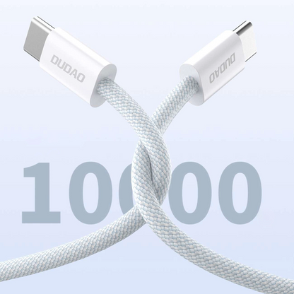 Datový a nabíjecí kabel USB-C - USB-C Dudao L6C, 30W, 1m, modrý