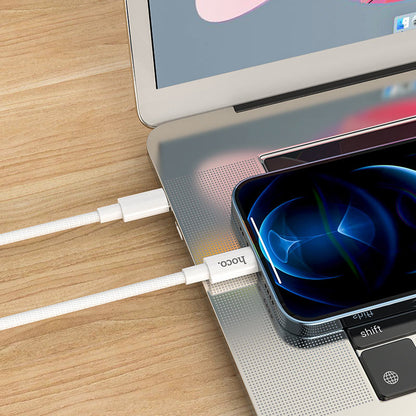 Kabel pro data a nabíjení USB-C - Lightning HOCO X56, 20W, 1m, bílý