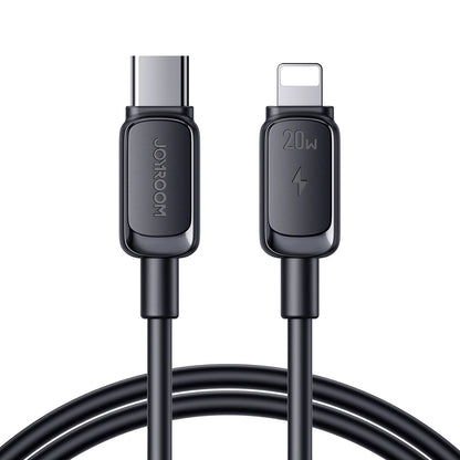 Kabel pro data a nabíjení USB-C - Lightning Joyroom A14, 20W, 1.2m, černý