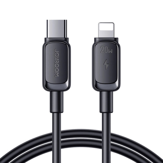 Kabel pro data a nabíjení USB-C - Lightning Joyroom A14, 20W, 1.2m, černý