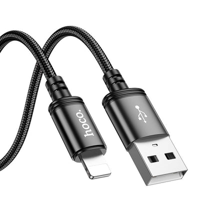 Datový a nabíjecí kabel USB-A - Lightning HOCO X89, 18W, 2m, černý