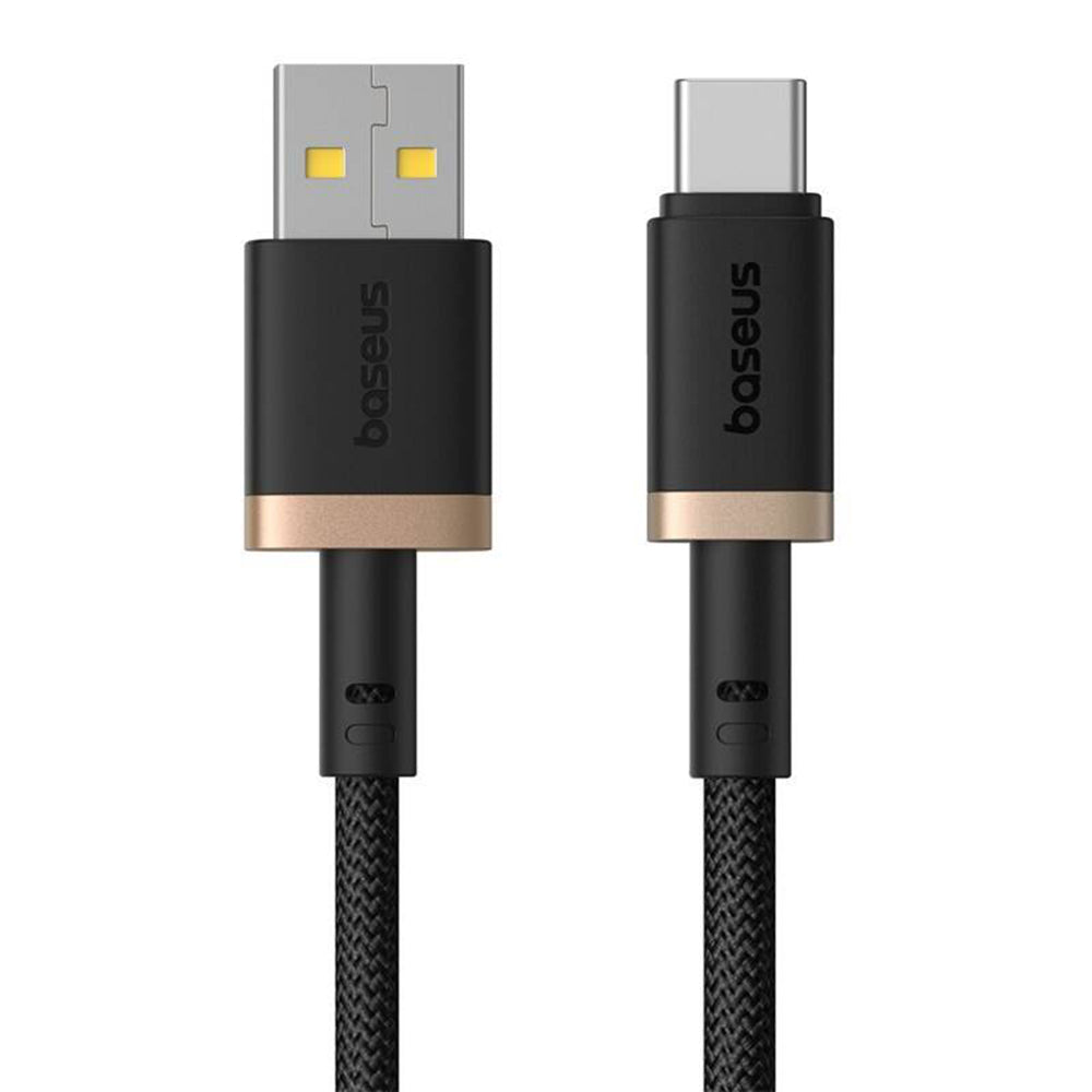 Datový a nabíjecí kabel USB-A - USB-C Baseus Dura Series, 60W, 2m, Zlatý P10377802U01-02