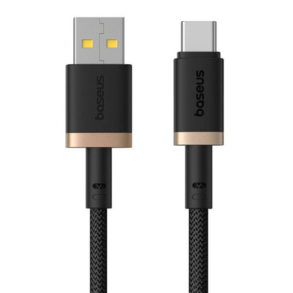 Datový a nabíjecí kabel USB-A - USB-C Baseus Dura Series, 60W, 2m, Zlatý P10377802U01-02