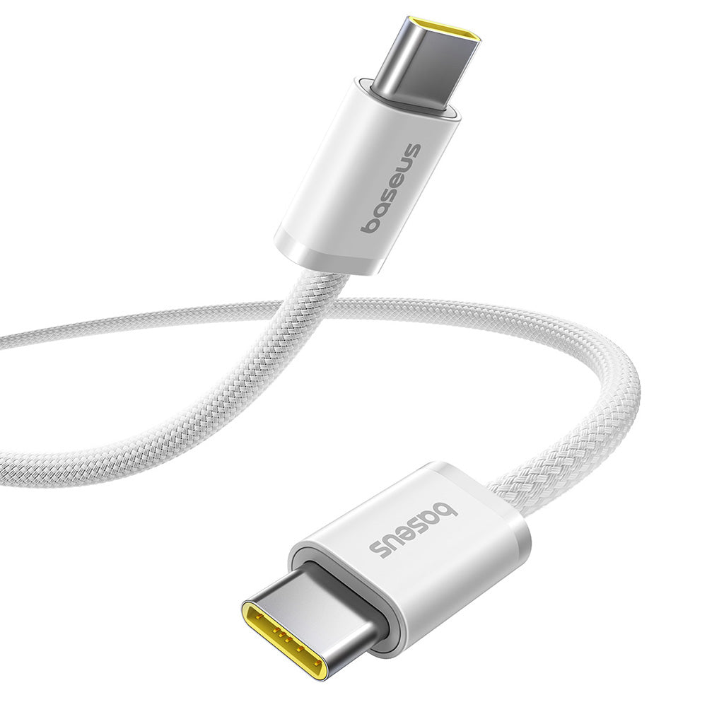 Datový a nabíjecí kabel USB-C - USB-C Baseus Dynamic 4 Series, 100W, 1m, Bílý P10381400211-00