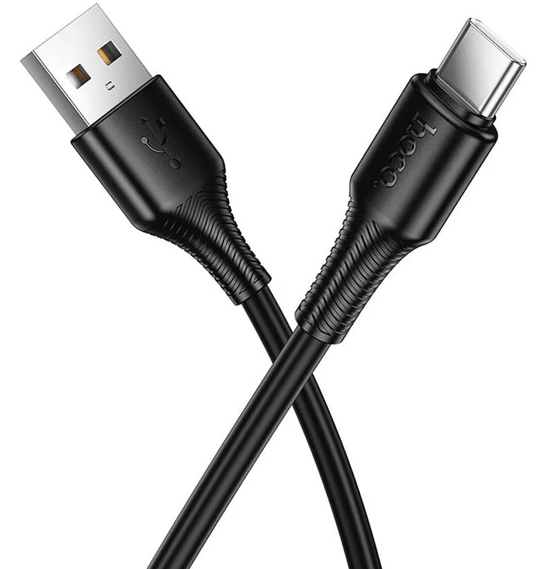 Datový a nabíjecí kabel USB-A - USB-C HOCO X120, 60W, 1m, černý