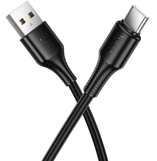 Datový a nabíjecí kabel USB-A - USB-C HOCO X120, 60W, 1m, černý