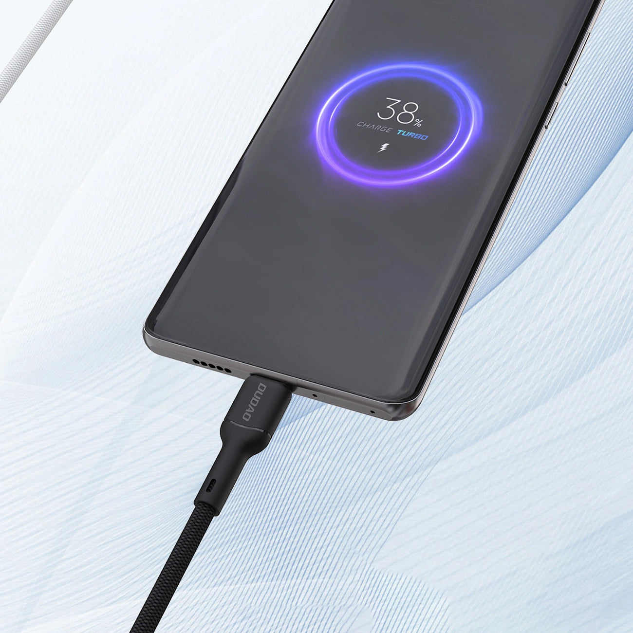Datový a nabíjecí kabel USB-A - USB-C Dudao L9T, 100W, 1m, Černý