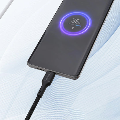 Datový a nabíjecí kabel USB-A - USB-C Dudao L9T, 100W, 1m, Černý