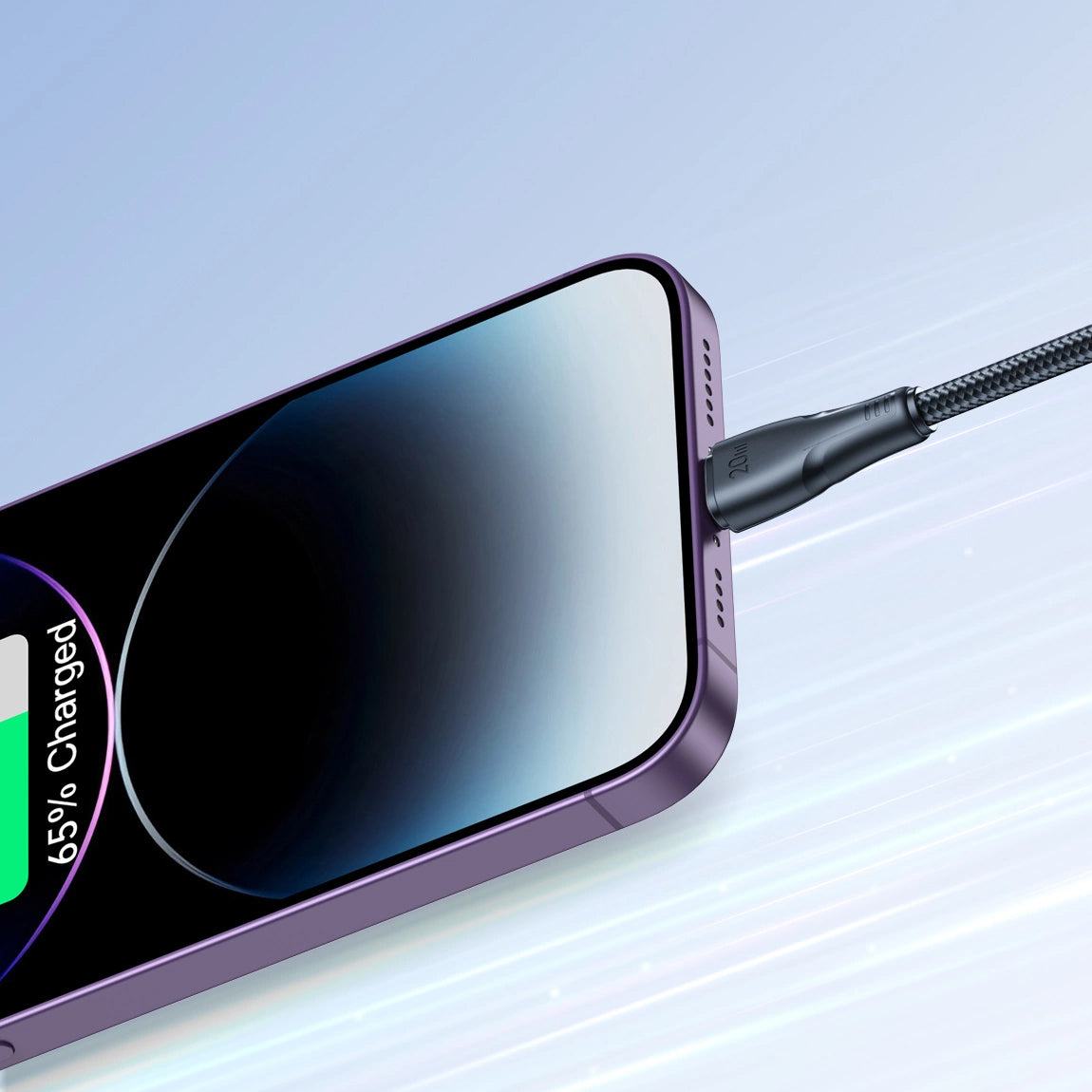 Datový a nabíjecí kabel USB-C - Lightning Joyroom S-A11, 20W, 1.2m, černý