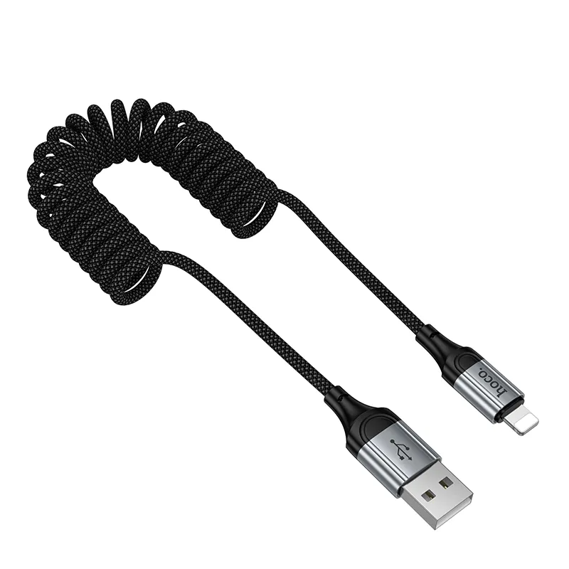 Datový a nabíjecí kabel USB-A - Lightning HOCO X121, 27W, 1.5m, černý