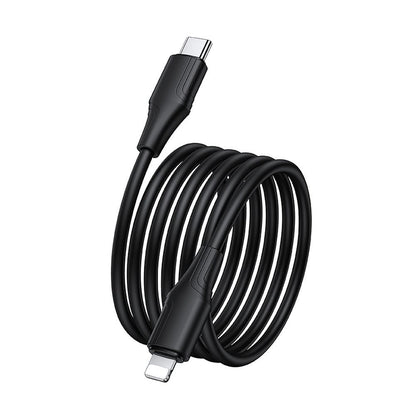 Datový a nabíjecí kabel USB-C - Lightning HOCO X124, 27W, 1m, Černý