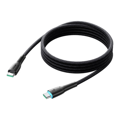 Kabel pro data a nabíjení USB-C - USB-C Joyroom S-A32, 60W, 1m, černý