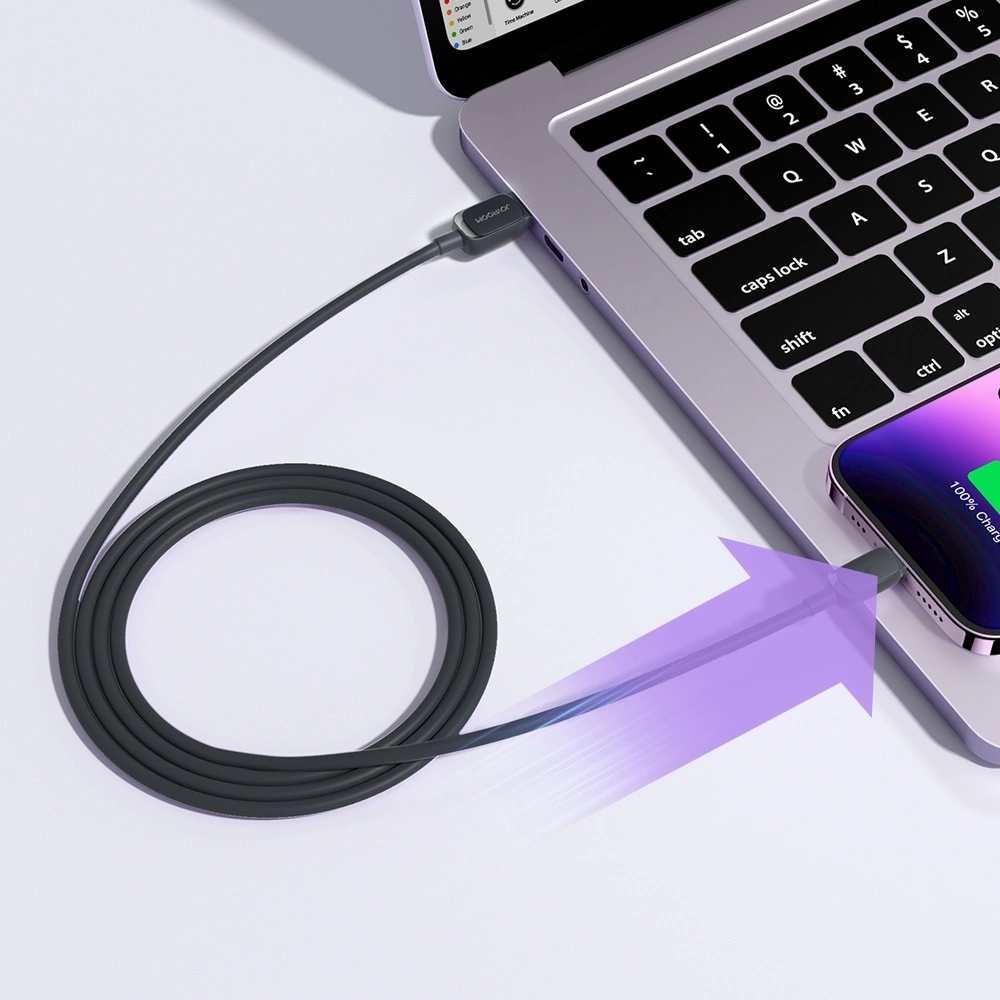 Datový a nabíjecí kabel USB-A - Lightning Joyroom S-A14, 18W, 1,2m, černý