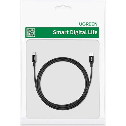 Kabel pro data a nabíjení USB-C - USB-C UGREEN US300, 100W, 2m, černý