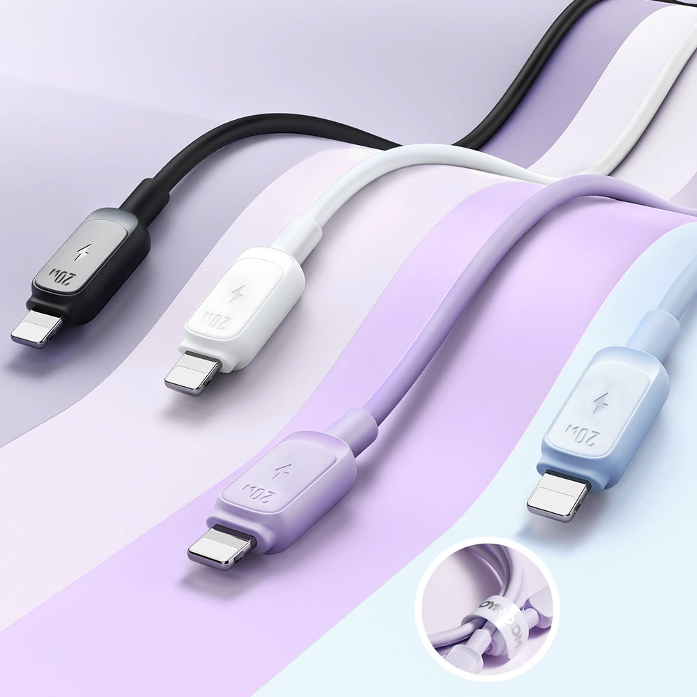 Datový a nabíjecí kabel USB-C - Lightning Joyroom S-A14, 20W, 1,2m, modrý