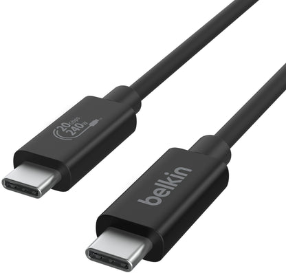 Datový a nabíjecí kabel USB-C - USB-C Belkin Connect, 240W, 2m, černý INZ004bt2MBK