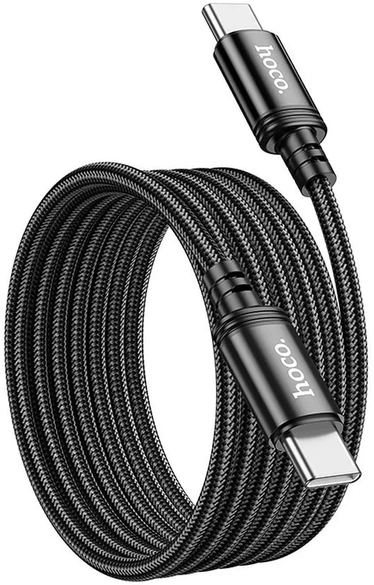Datový a nabíjecí kabel USB-C - USB-C HOCO X89, 60W, 2m, černý