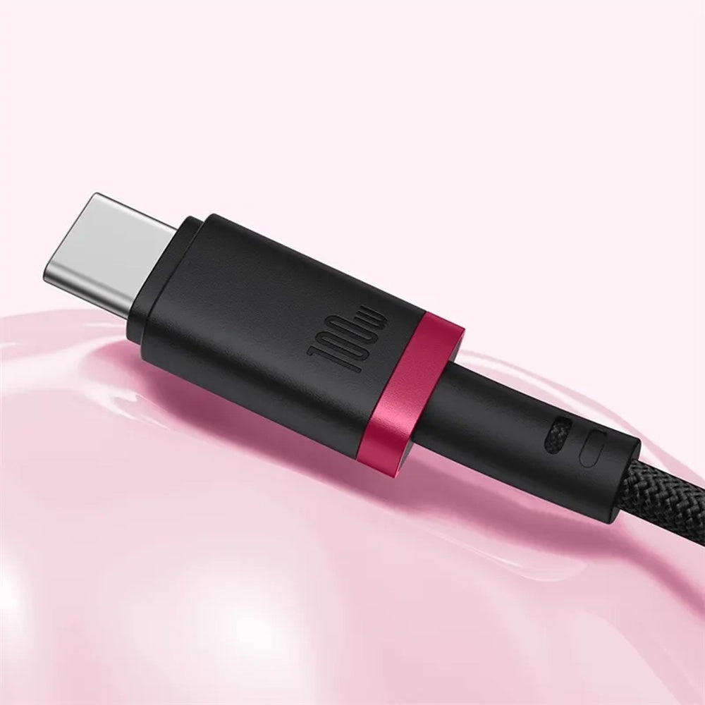 Datový a nabíjecí kabel USB-C - USB-C Baseus Dura Series, 240W, 1m, Červený P10377803U03-01