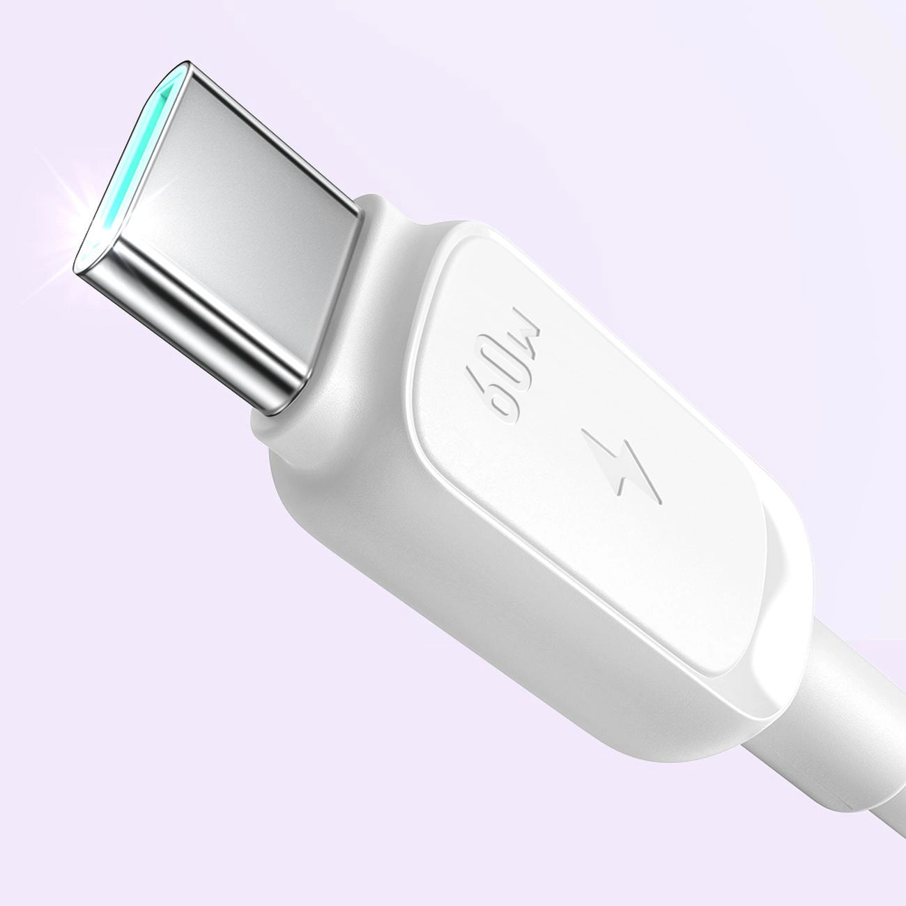 Datový a nabíjecí kabel USB-C - USB-C Joyroom S-A14, 60W, 1.2m, Bílý