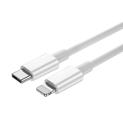 USB-C to Lightning Data and Charging Cable WiWu Wi-C008, 30W, 1.2m, White