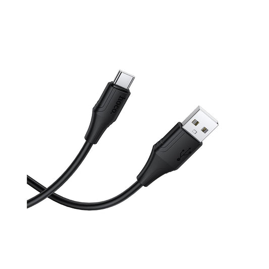 Datový a nabíjecí kabel USB-A - USB-C HOCO X124, 18W, 1m, černý