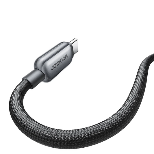 Datový a nabíjecí kabel USB-A - USB-C Joyroom S-A55 StarFlight Display, 66W, 1.2m, černý