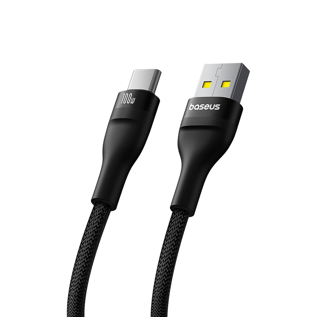 Datový a nabíjecí kabel USB-A - USB-C Baseus Flash Series II, 100W, 2m, černý P10311804111-01