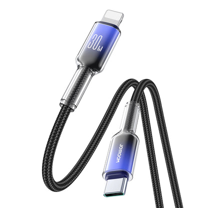 Datový a nabíjecí kabel USB-C - Lightning Joyroom S-A42, 30W, 1,2m, černý