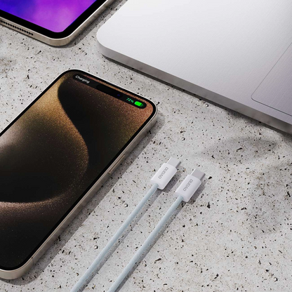 Datový a nabíjecí kabel USB-C - USB-C Dudao L6C, 30W, 1m, modrý