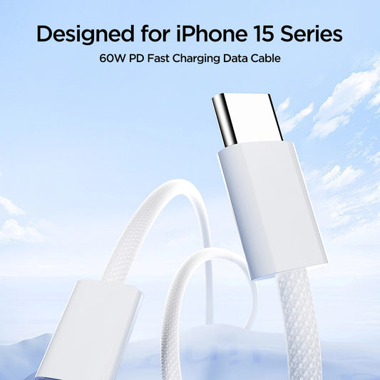 Datový a nabíjecí kabel USB-C - USB-C Joyroom S-A45, 60W, 1m, bílý 