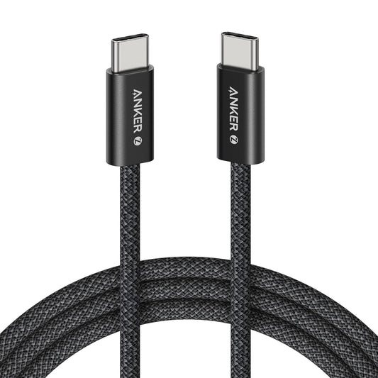 Datový a nabíjecí kabel USB-C - USB-C Anker Zolo, 240W, 1.8m, Černý A8060H12
