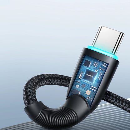 Kabel pro data a nabíjení USB-A - USB-C Joyroom S-A32, 100W, 1m, černý