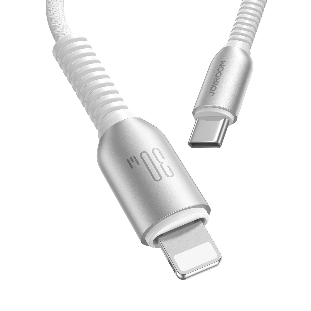 Datový a nabíjecí kabel USB-C - Lightning Joyroom S-A51, 30W, 1.2m, šedý