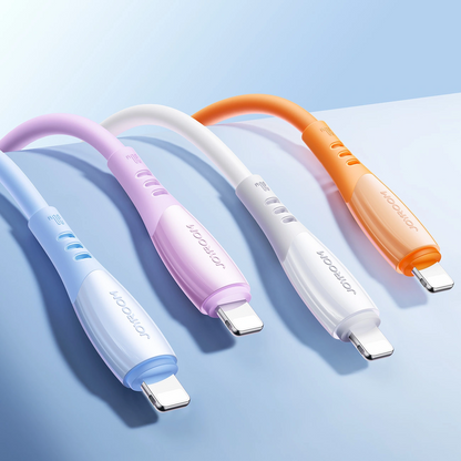 Datový a nabíjecí kabel USB-C - Lightning Joyroom S-A59 Vibrant, 30W, 1.2m, Modrý