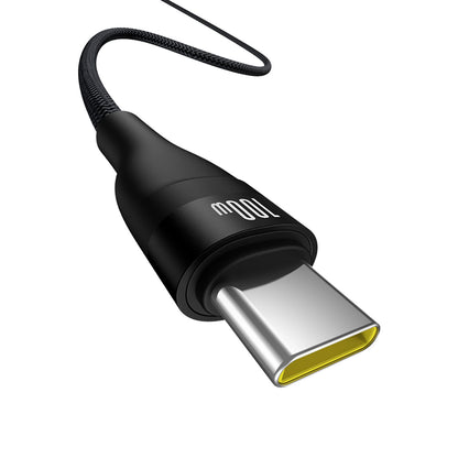 Datový a nabíjecí kabel USB-A - USB-C Baseus Flash Series II, 100W, 2m, černý P10311804111-01