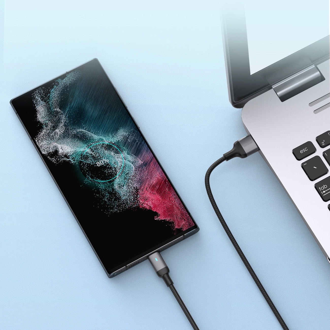 Datový a nabíjecí kabel USB-A - USB-C Joyroom A10, 18W, 1.2m, černý