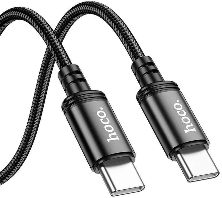 Datový a nabíjecí kabel USB-C - USB-C HOCO X89, 60W, 2m, černý