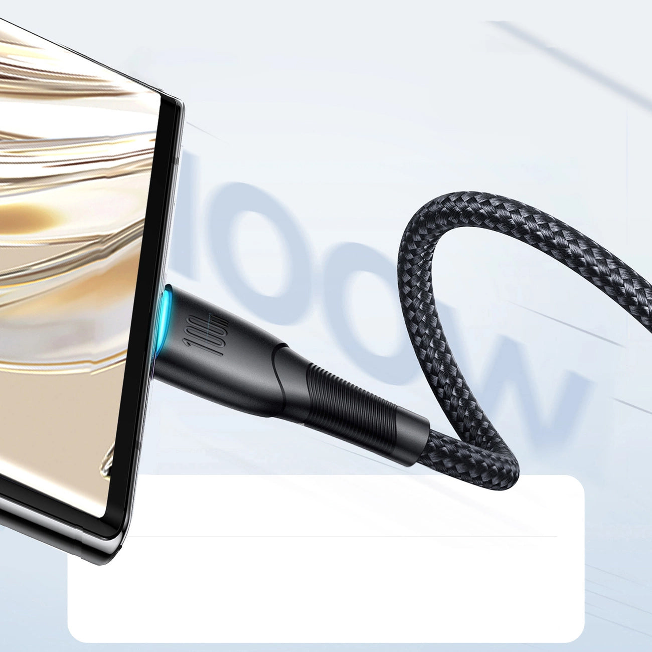 Kabel pro data a nabíjení USB-A - USB-C Joyroom S-A32, 100W, 1m, černý