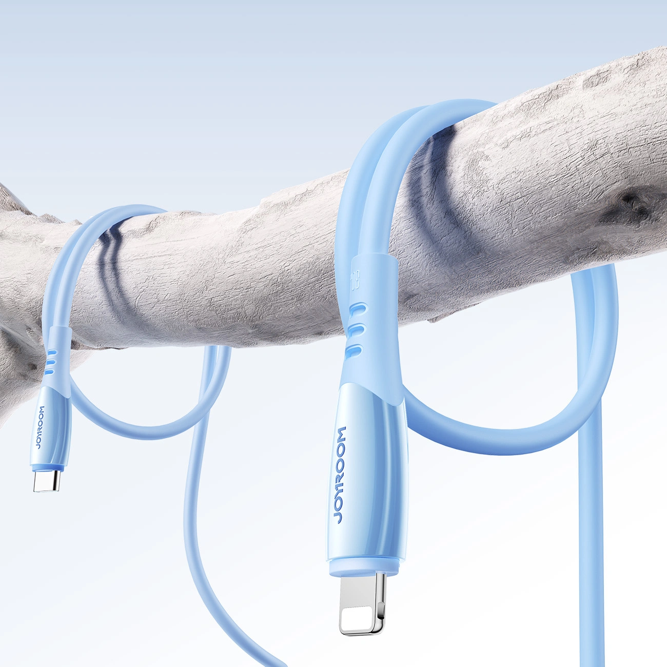 Datový a nabíjecí kabel USB-C - Lightning Joyroom S-A59 Vibrant, 30W, 1.2m, Modrý